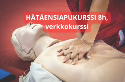 Hätäensiapukurssi 8h, verkkokurssi