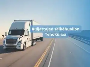 Kuljettajan selkähuollon tehokurssi