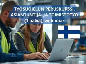 Työsuojelun peruskurssi, asiantuntija- ja toimistotyö, webinaari